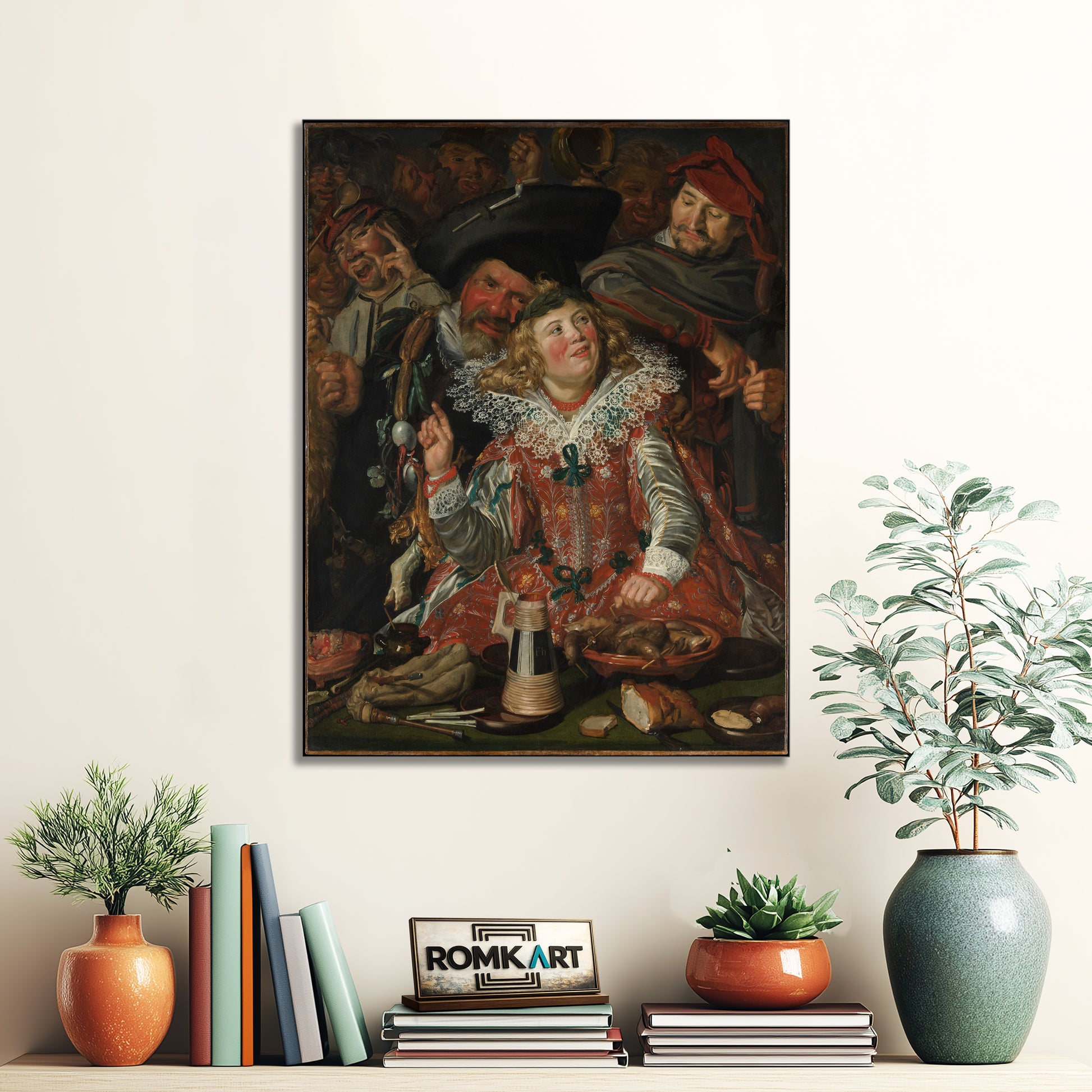 Frans Hals Shrovetide Revellers 1615 – Reproduction