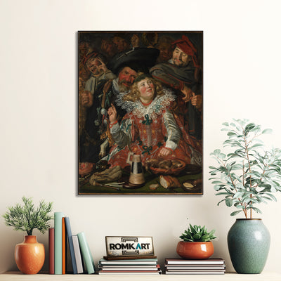 Frans Hals Shrovetide Revellers 1615 – Reproduction