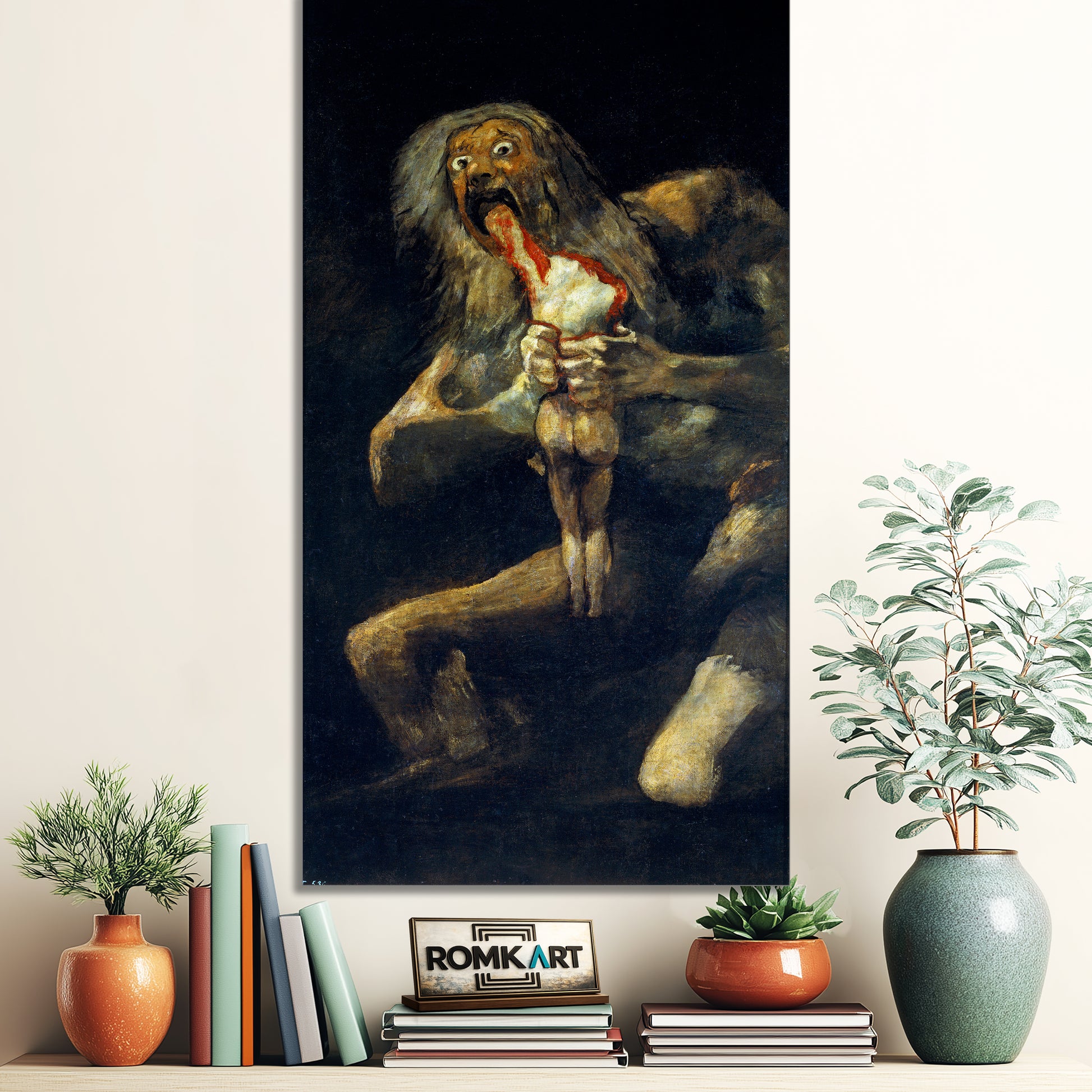 Francisco De Goya Saturn Devouring His Son C1819-1823 – Reproduction