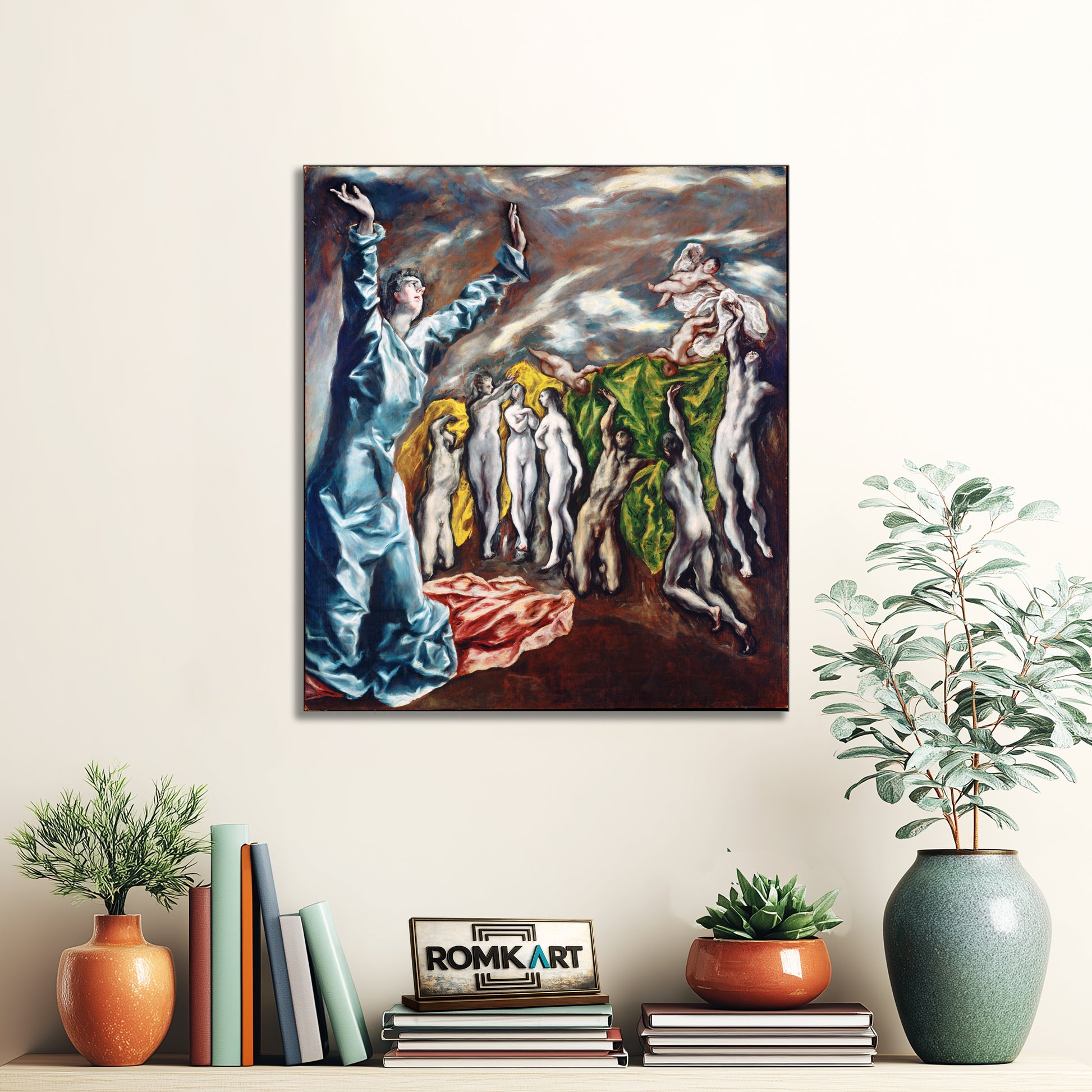 El Greco The Vision Of Saint John 1609-1614 – Reproduction