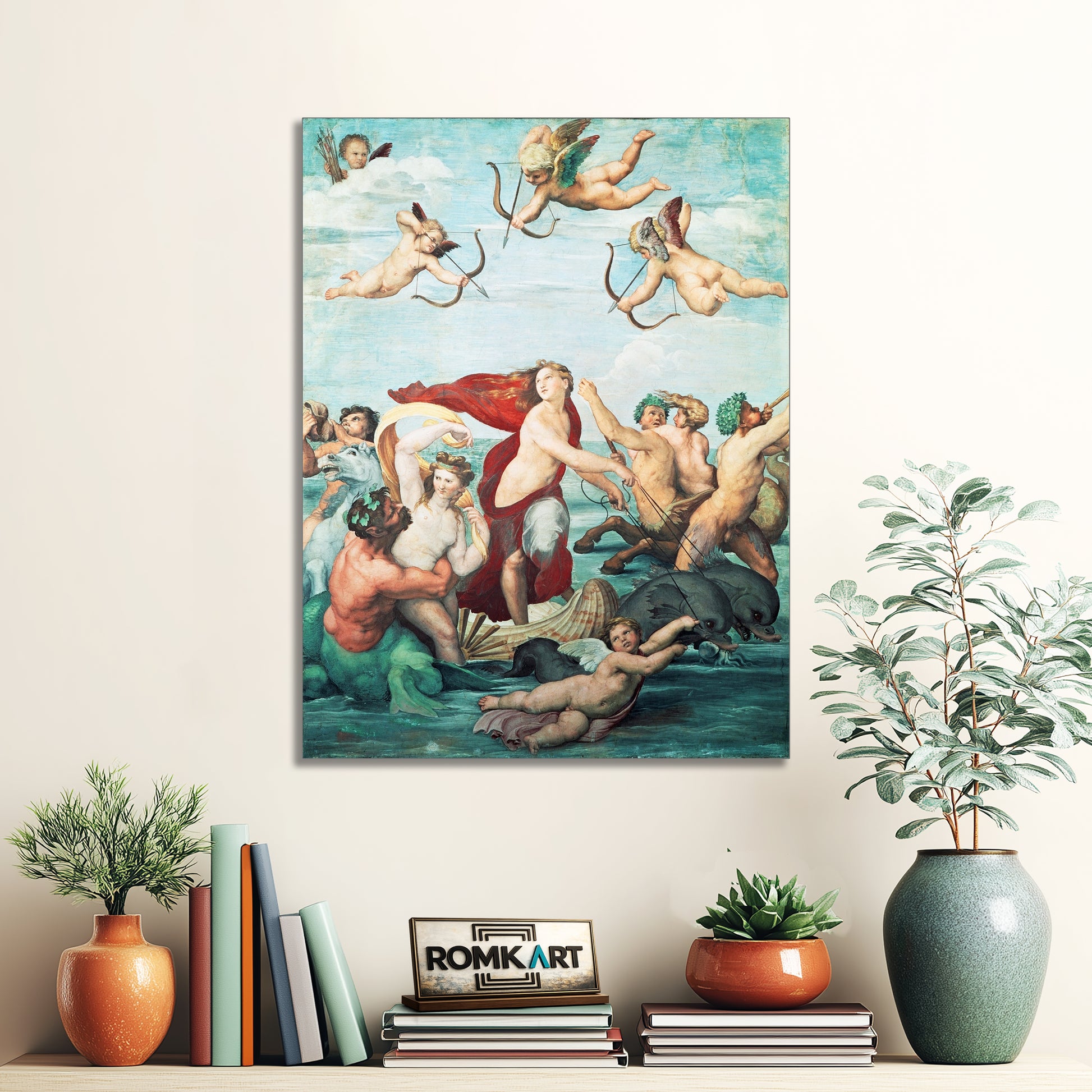 Raphael Triumph Of Galatea 1512 – Reproduction
