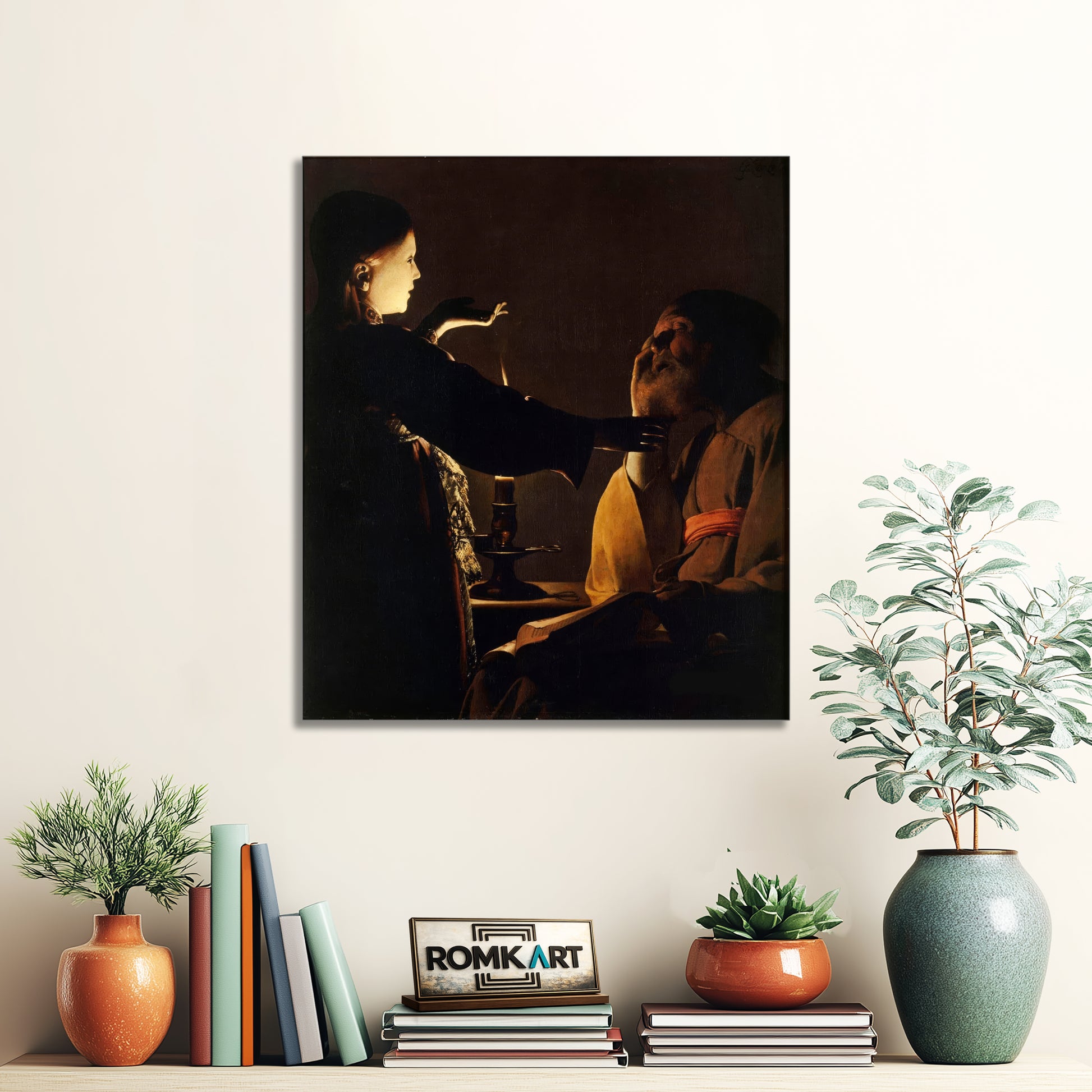 Georges De La Tour The Dream Of St Joseph 1628 – Reproduction