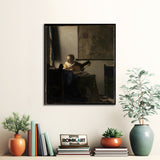 Johannes Vermeer Woman With A Lute – Reproduction