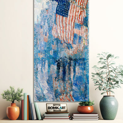 Childe Hassam The Avenue In The Rain Art In The White House – Reproduction