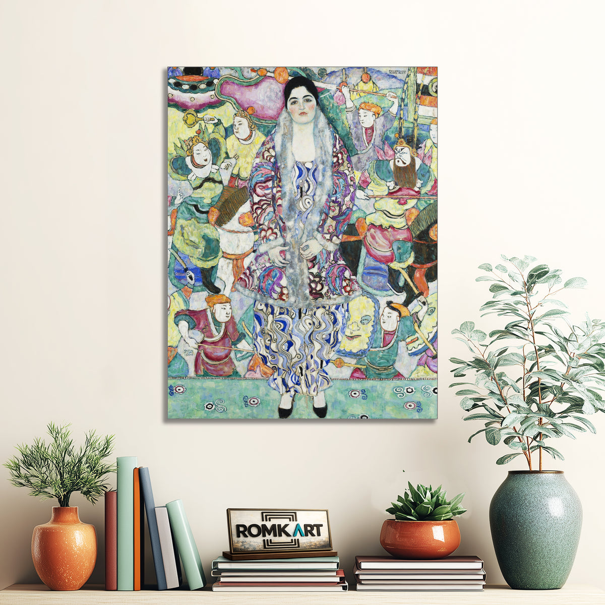 Gustav Klimt Portrait Of Friedericke Maria Beer – Reproduction