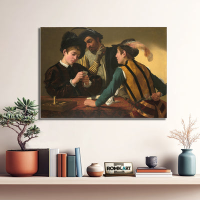 Caravaggio The Cardsharps – Reproduction