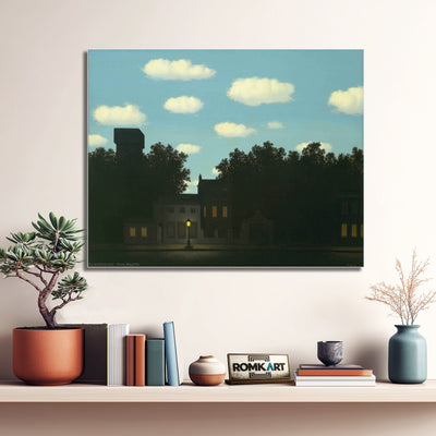 Rene Magritte The Empire of Light II (1950) – Reproduction