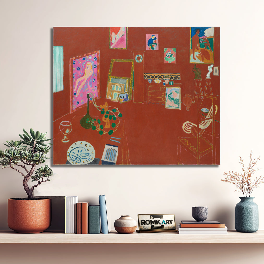 Henri Matisse The Red Studio 1911 – Reproduction