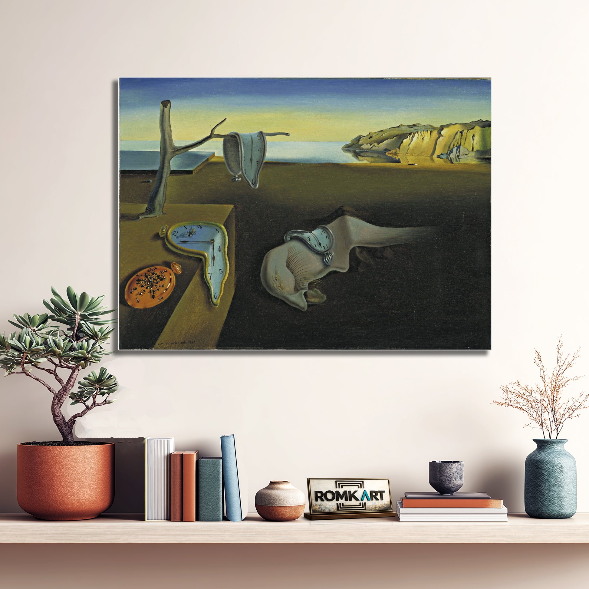 Salvador Dali The Persistence Of Memory 1931 – Reproduction
