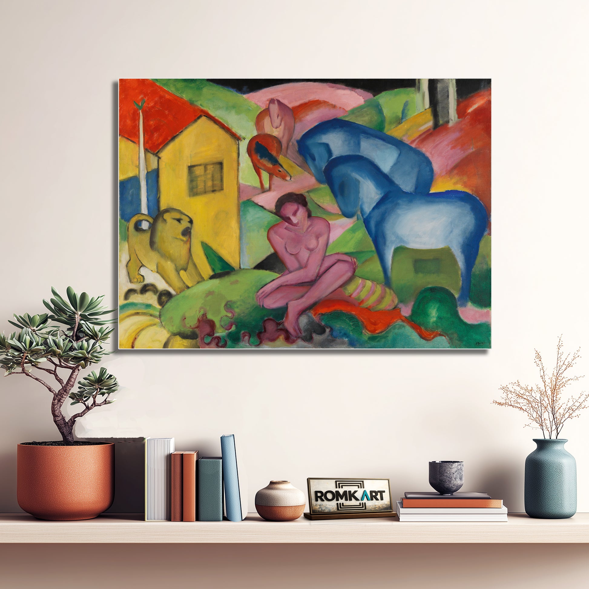 Franz Marc The Dream 1912 – Reproduction