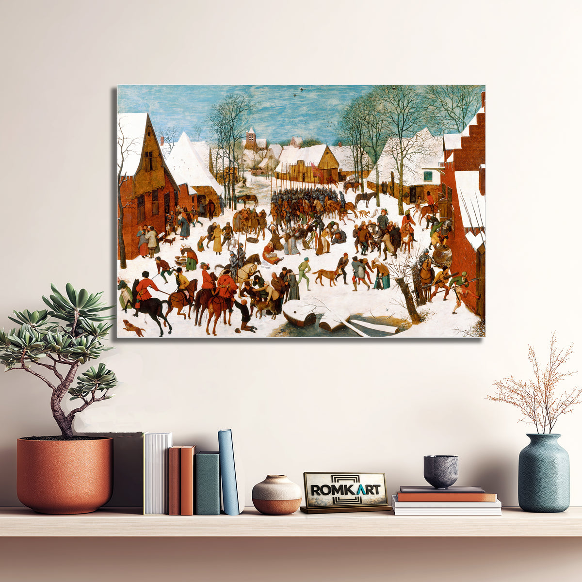 Pieter Bruegel The Elder The Massacre Of The Innocents The Royal Collection – Reproduction