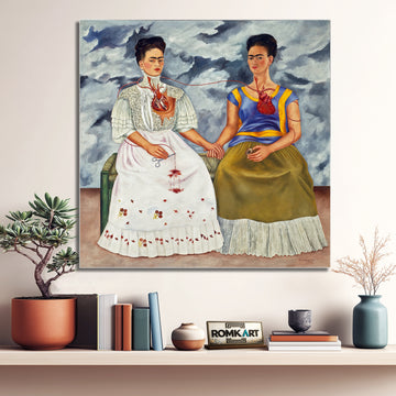 Frida Kahlo The Two Fridas 1939 – Reproduction