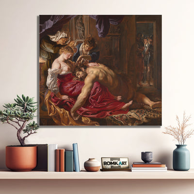 Peter Paul Rubens Samson And Delilah C 1609-1610 – Reproduction