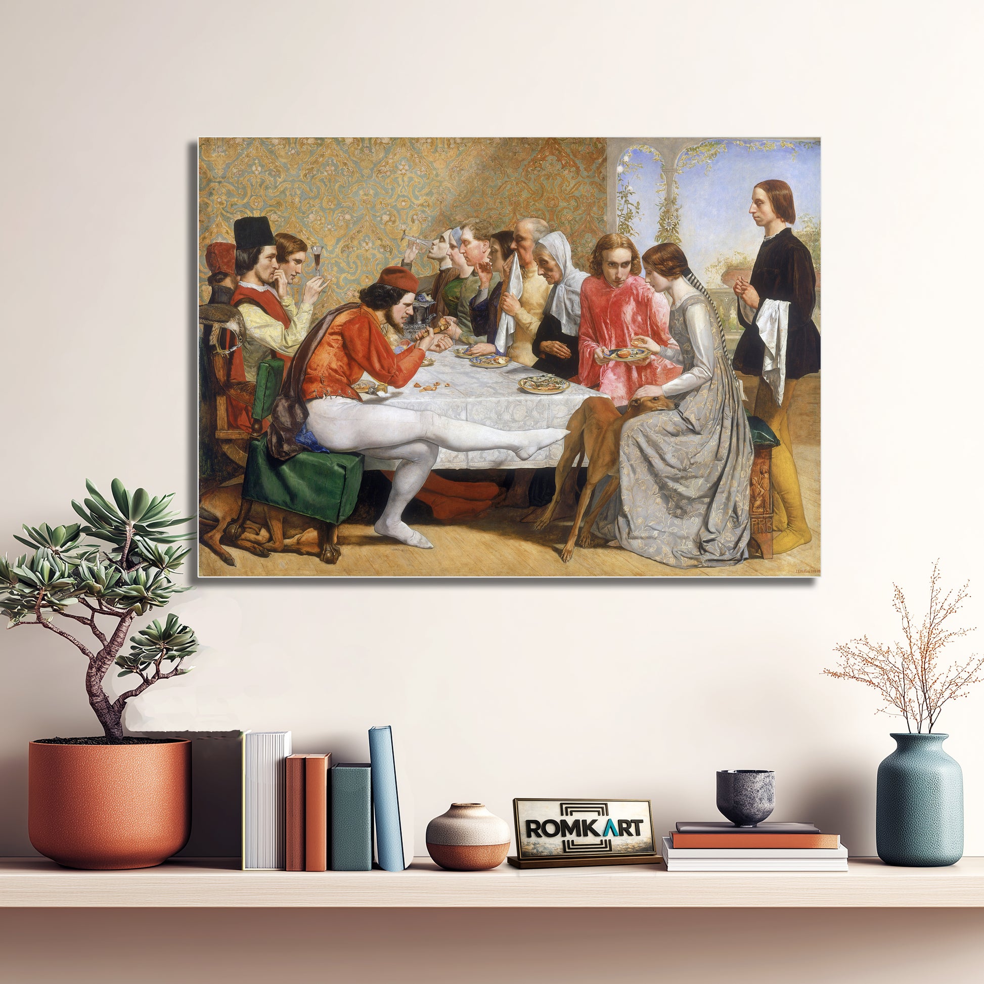 John Everett Millais Isabella 1849 – Reproduction