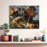 Peter Paul Rubens The Hippopotamus And Crocodile Hunt 1615 – Reproduction
