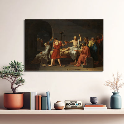 Jacques-louis David The Death Of Socrates 1787 – Reproduction