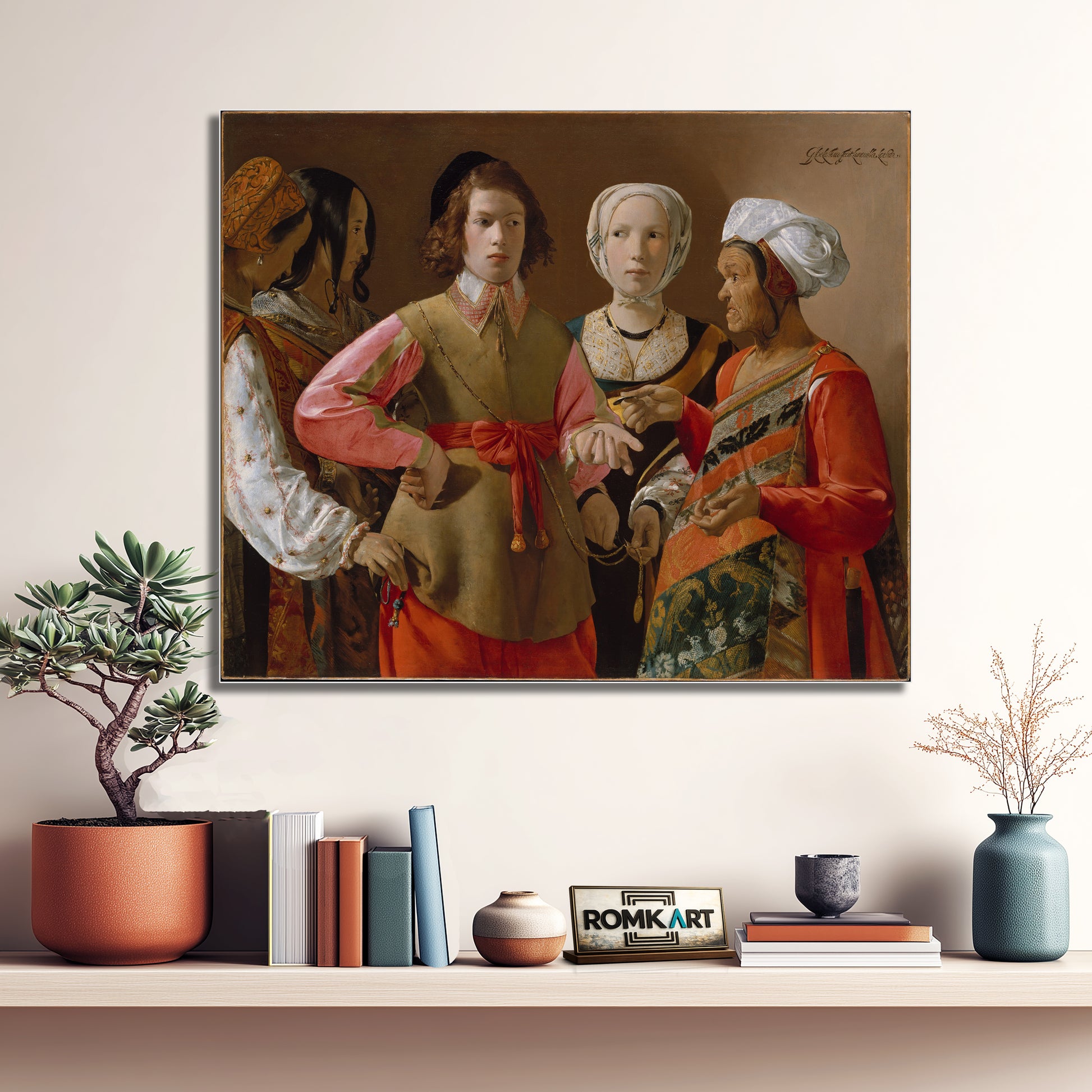 Georges De La Tour The Fortune Teller – Reproduction