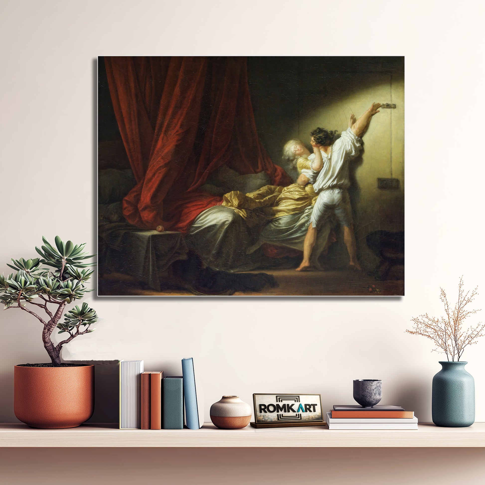 Jean-honor Fragonard The Lock 1776 – Reproduction