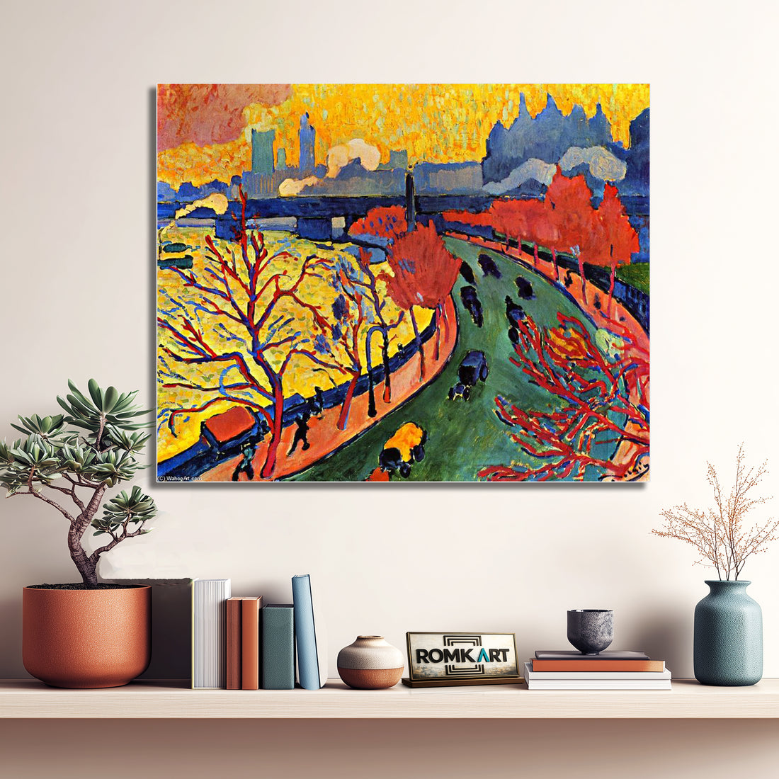 Andre Derain Charing Cross Bridge 1906 – Reproduction