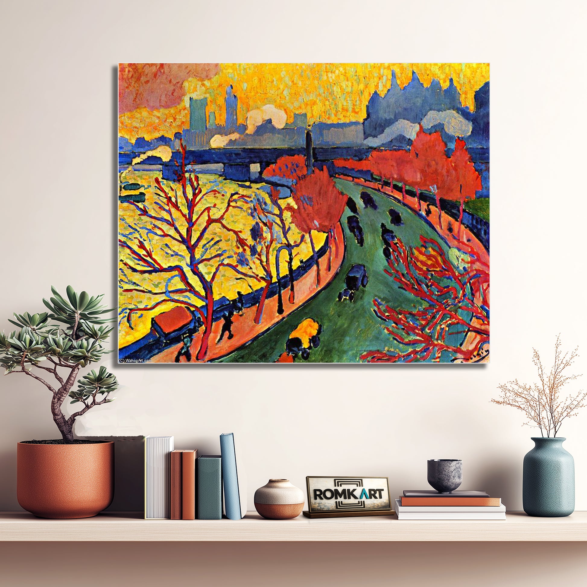 Andre Derain Charing Cross Bridge 1906 – Reproduction