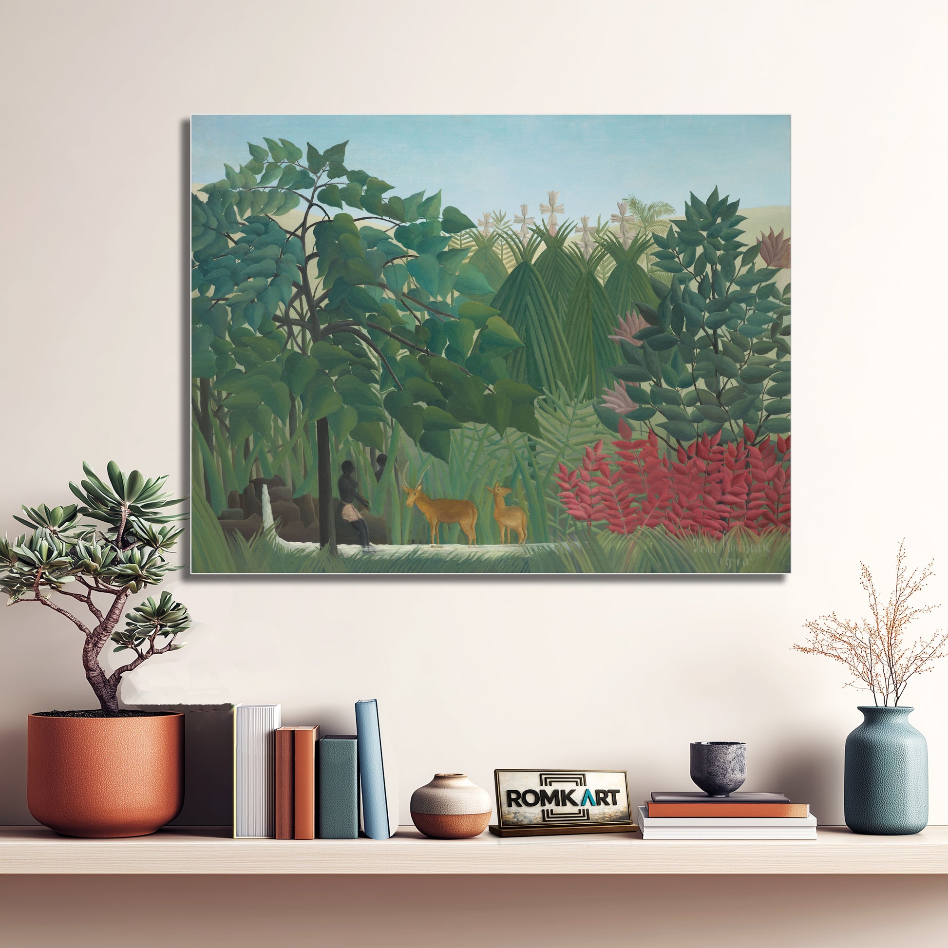 Henri Rousseau The Waterfall 1910 – Reproduction