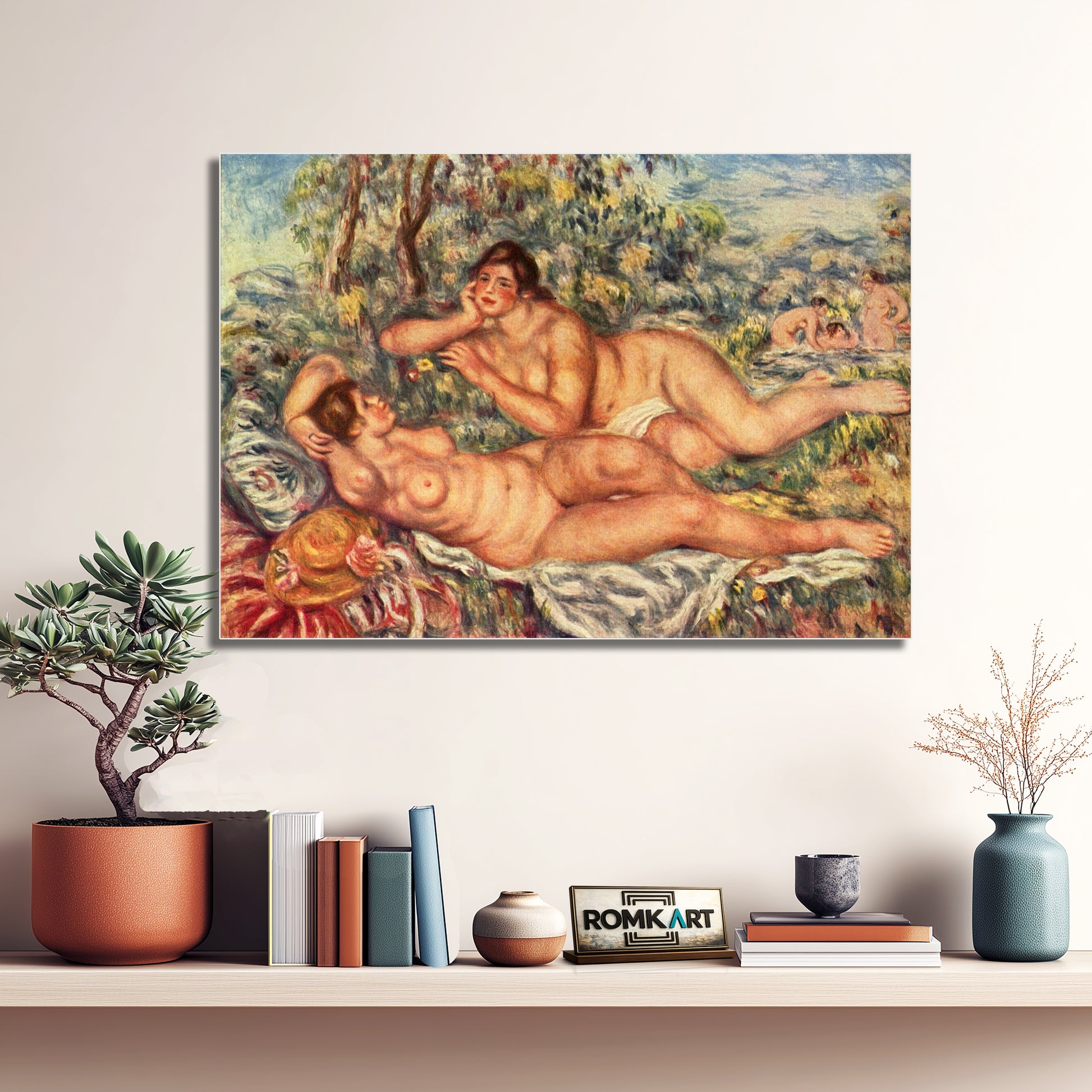 Pierre-auguste Renoir Les Baigneuses 1918-1919 – Reproduction