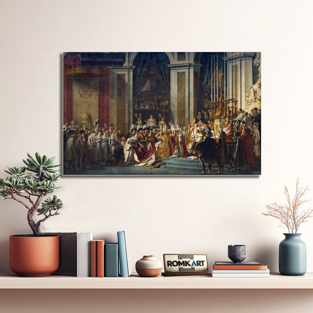 Jacques-louis David The Coronation Of Napoleon – Reproduction