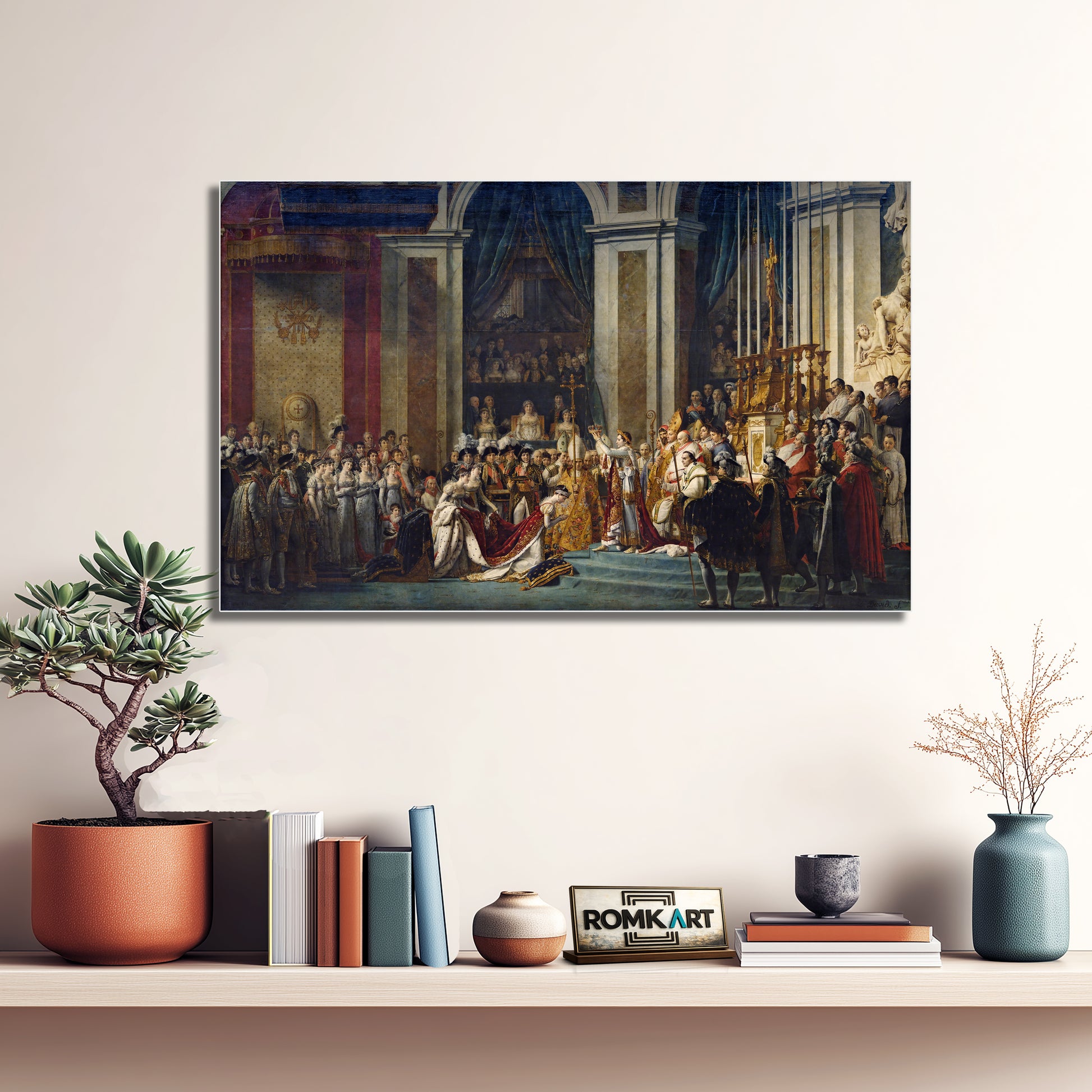 Jacques-louis David The Coronation Of Napoleon – Reproduction