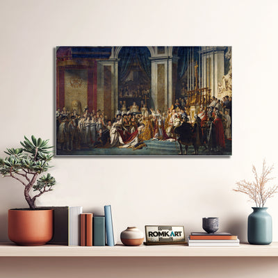 Jacques-louis David The Coronation Of Napoleon – Reproduction