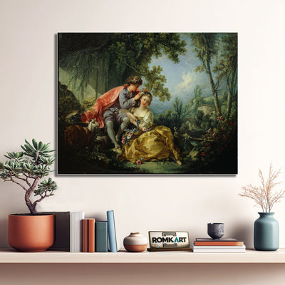 Francois Boucher The Four Seasons Spring 1755 – Reproduction
