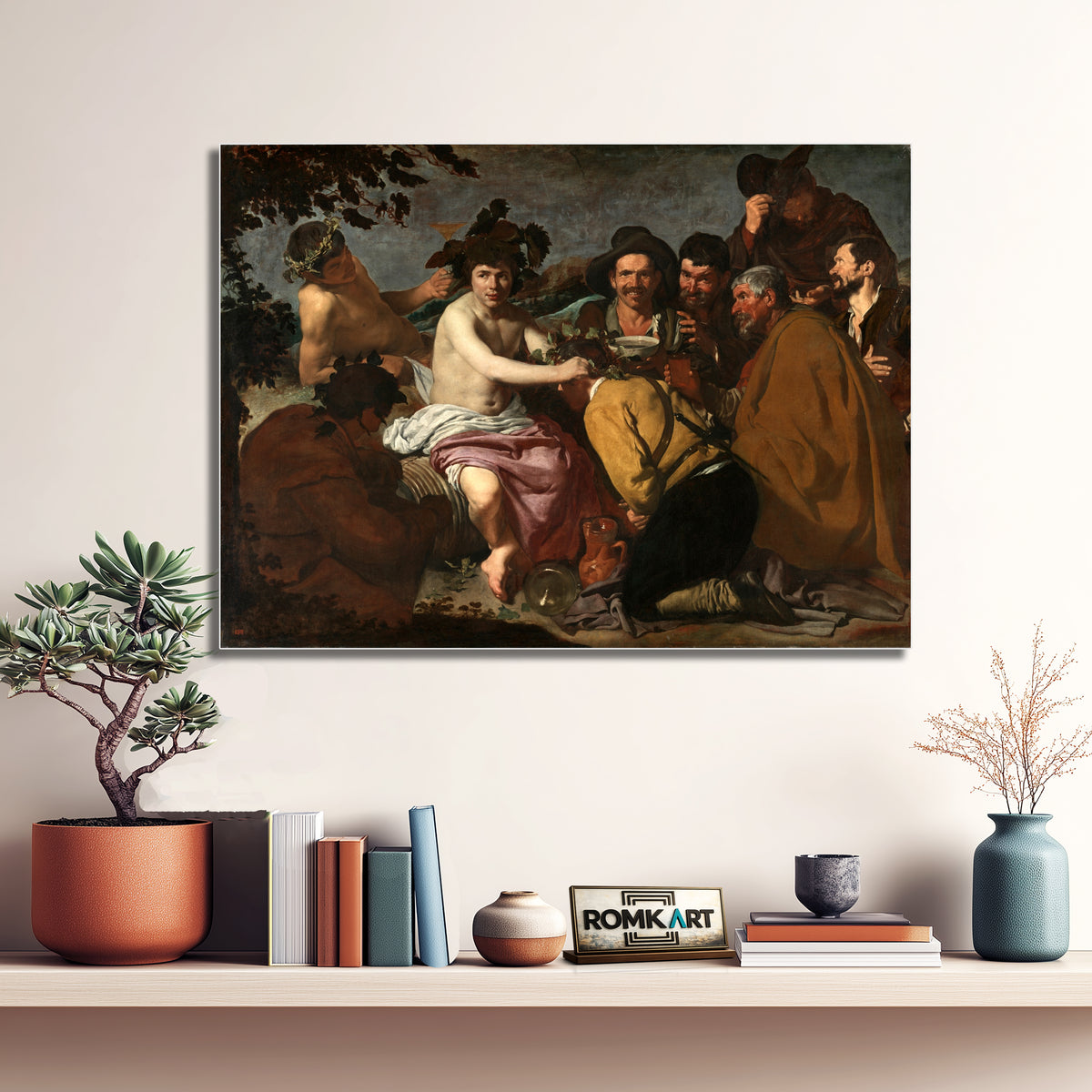 Diego Velazquez The Triumph Of Bacchus Or Los Borrachos 1628-1629 – Reproduction