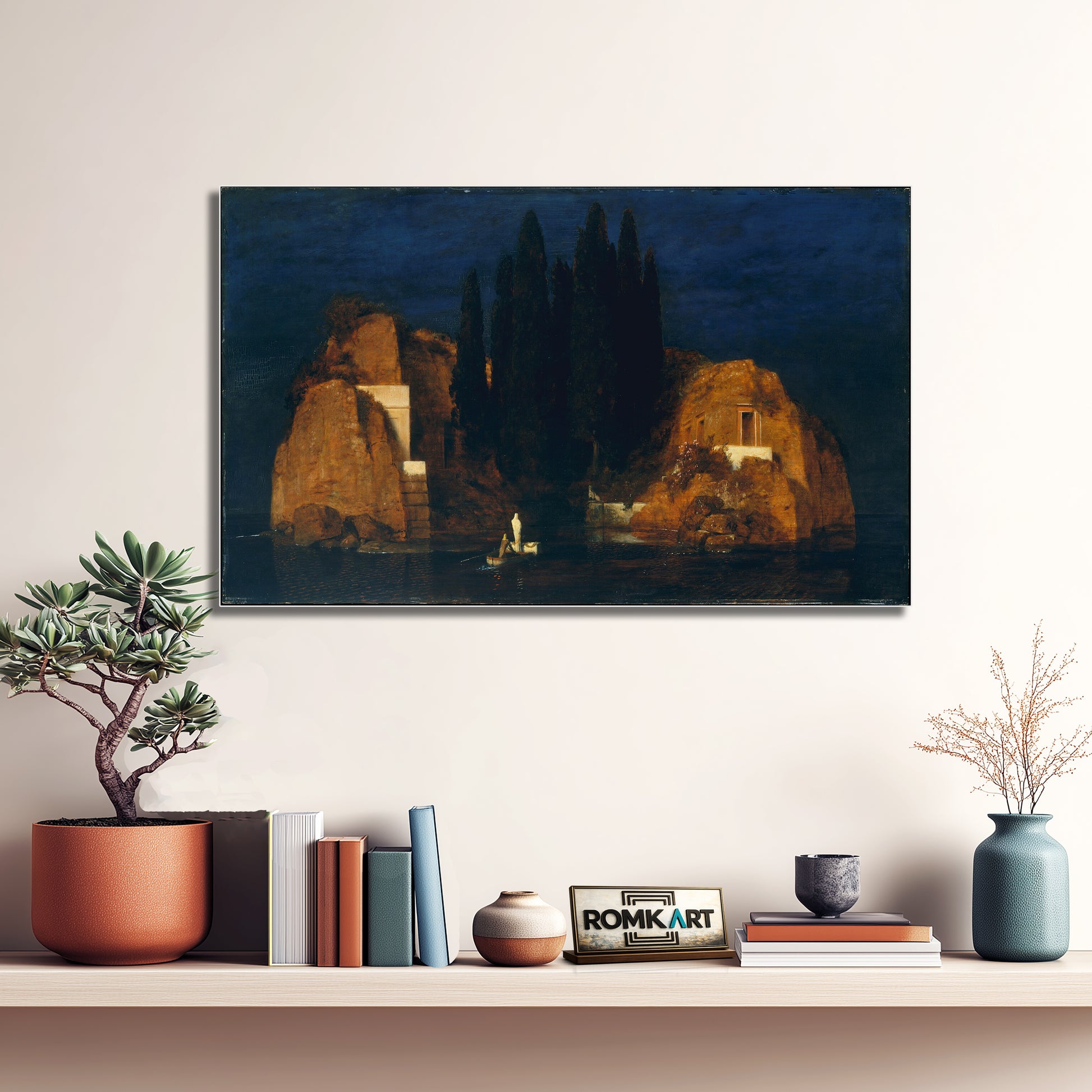 Arnold Bocklin Isle Of The Dead New York Version 1880 – Reproduction