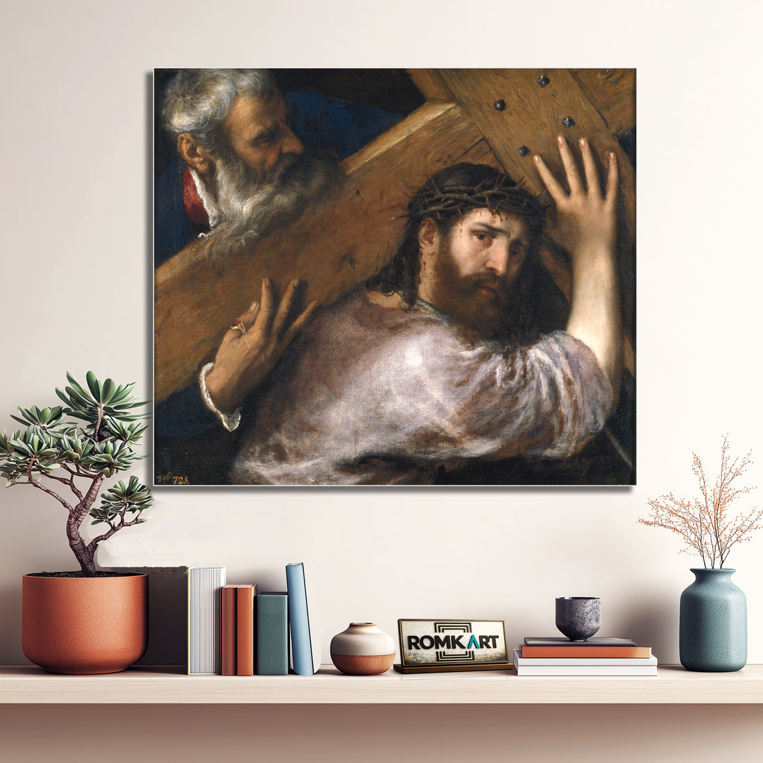 Titian Christ Carrying The Cross 1565 – Reproduction