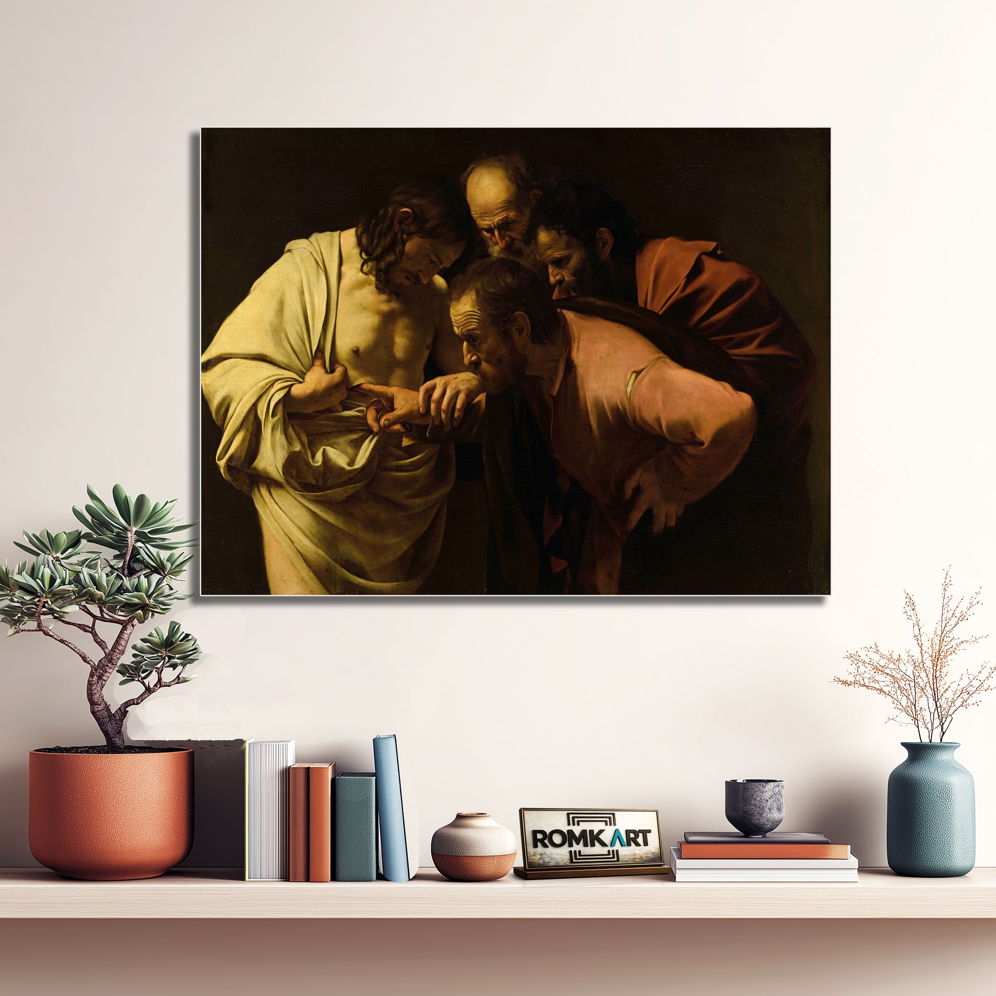 Caravaggio The Incredulity Of Saint Thomas – Reproduction