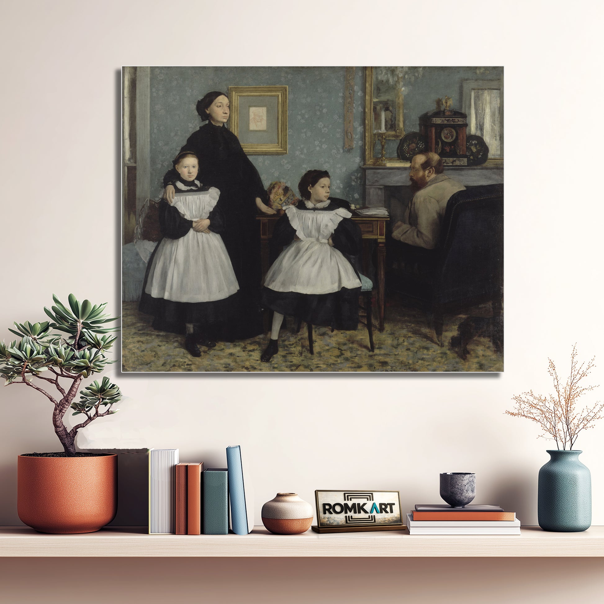 Edgar Degas The Bellelli Family 1858 – Reproduction