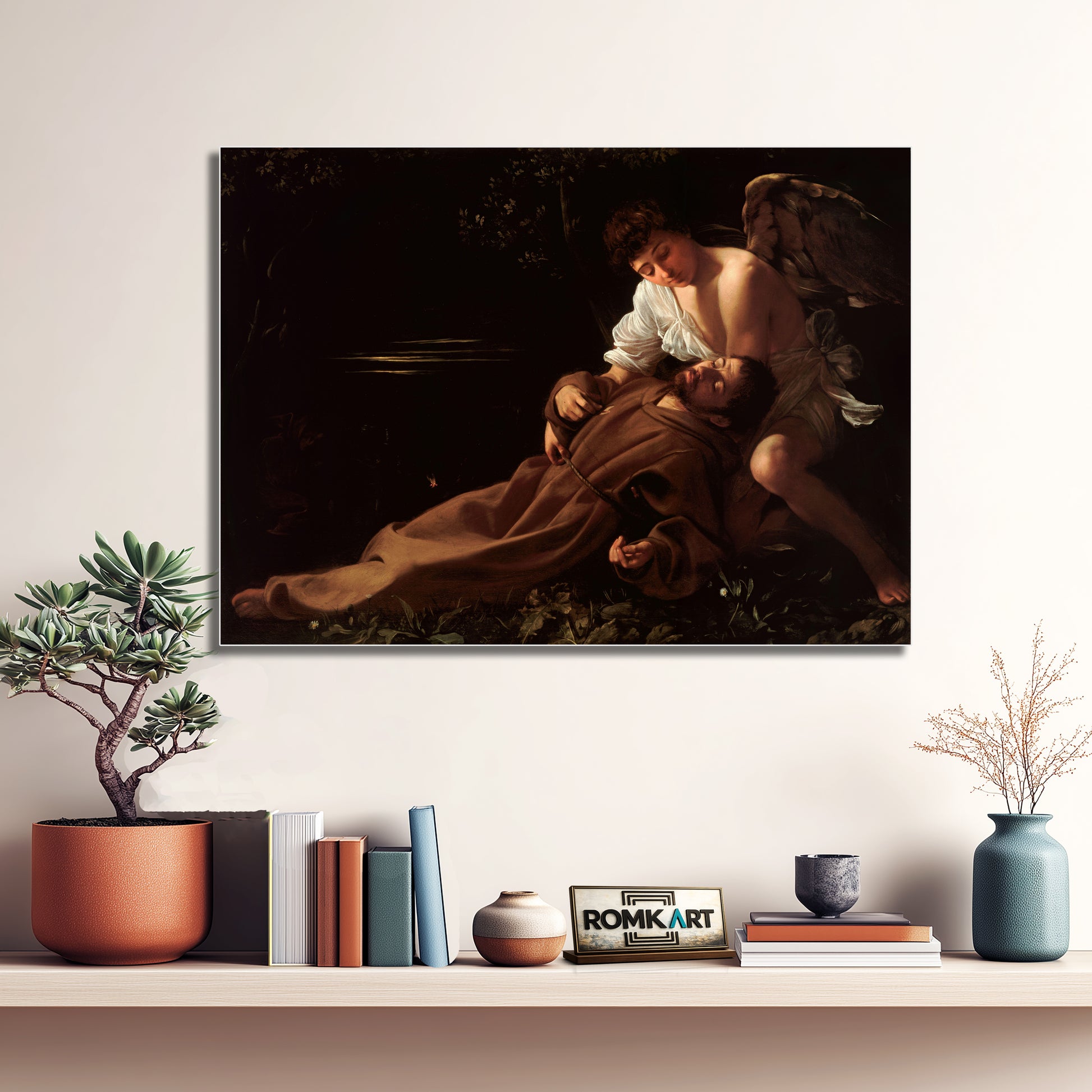 Caravaggio Saint Francis Of Assisi In Ecstasy – Reproduction