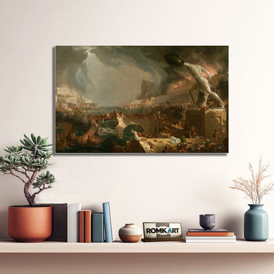 Thomas Cole The Course Of Empire Destruction 1836 – Reproduction