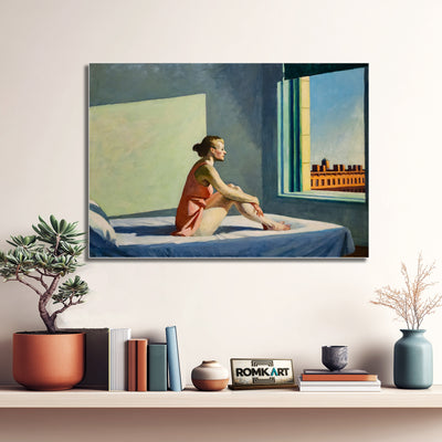 Edward Hopper Morning Sun 1952 – Reproduction