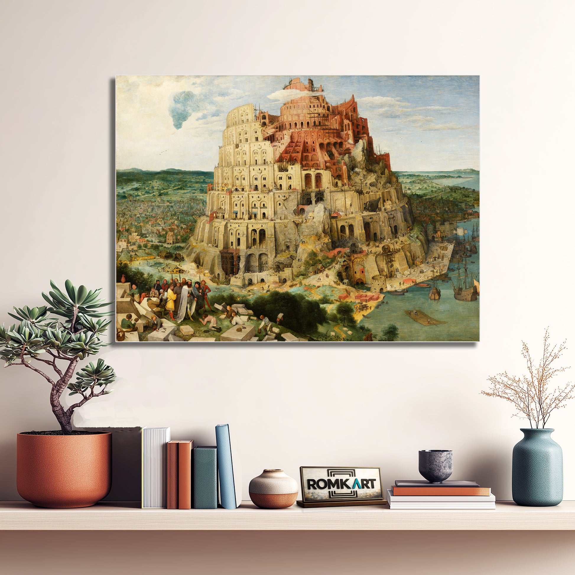 Pieter Bruegel The Elder The Tower Of Babel 1563 – Reproduction