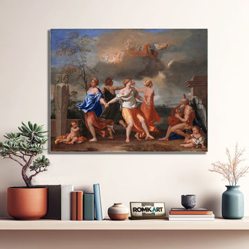 Nicolas Poussin A Dance To The Music Of Time&nbsp;1634-1636 – Reproduction