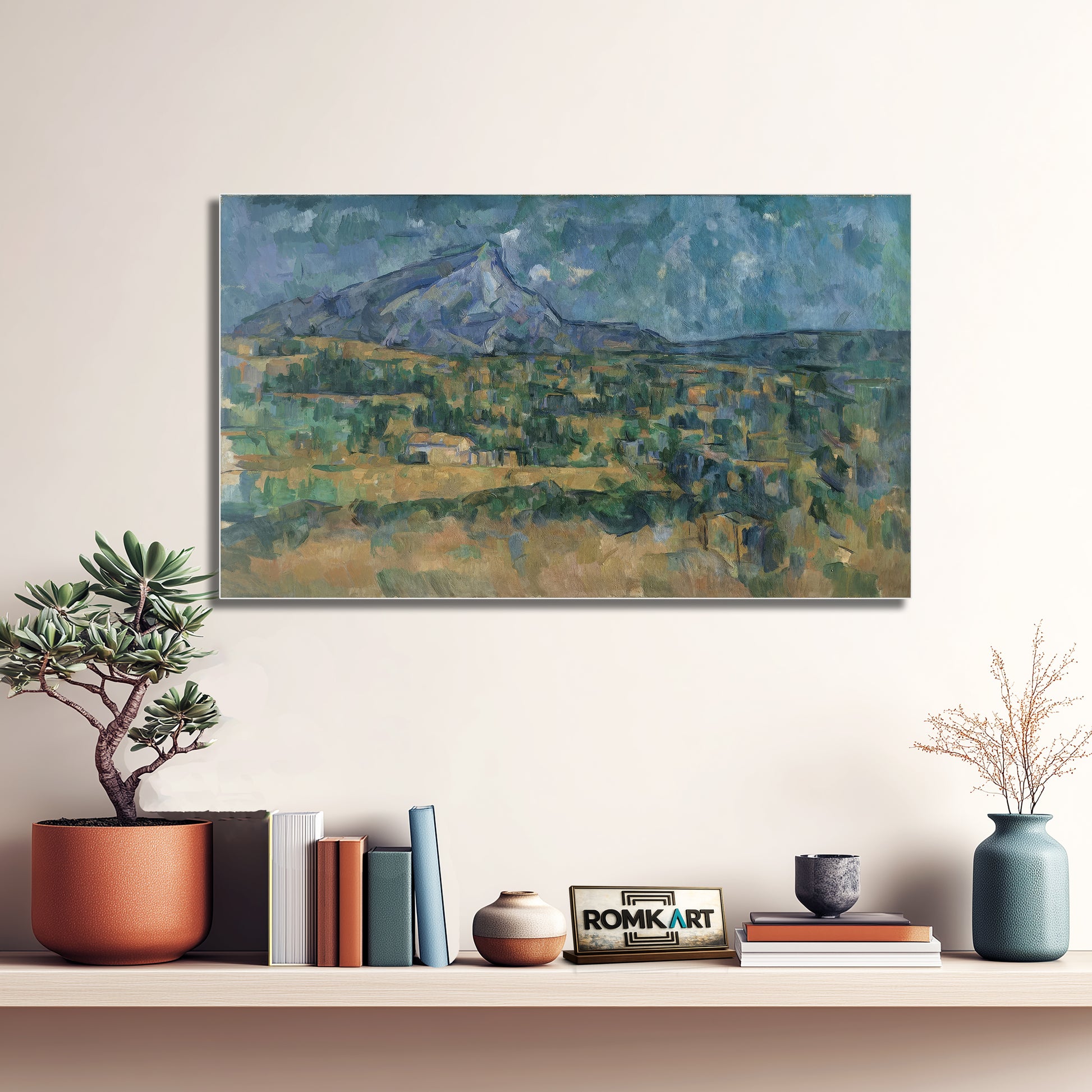 Paul Cezanne Mont Sainte-victoire 1902-1906 – Reproduction
