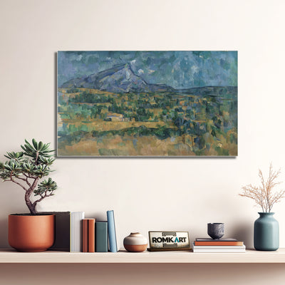Paul Cezanne Mont Sainte-victoire 1902-1906 – Reproduction