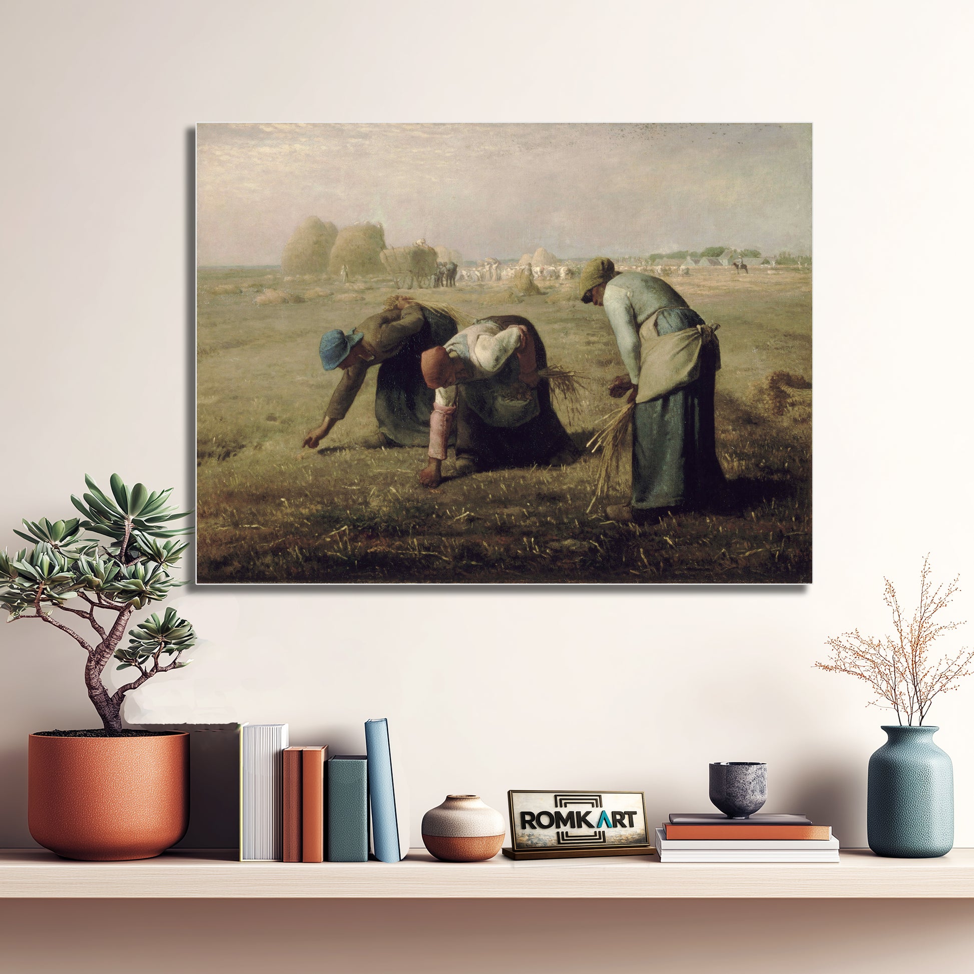 Jean-francois Millet Gleaners 1857 – Reproduction