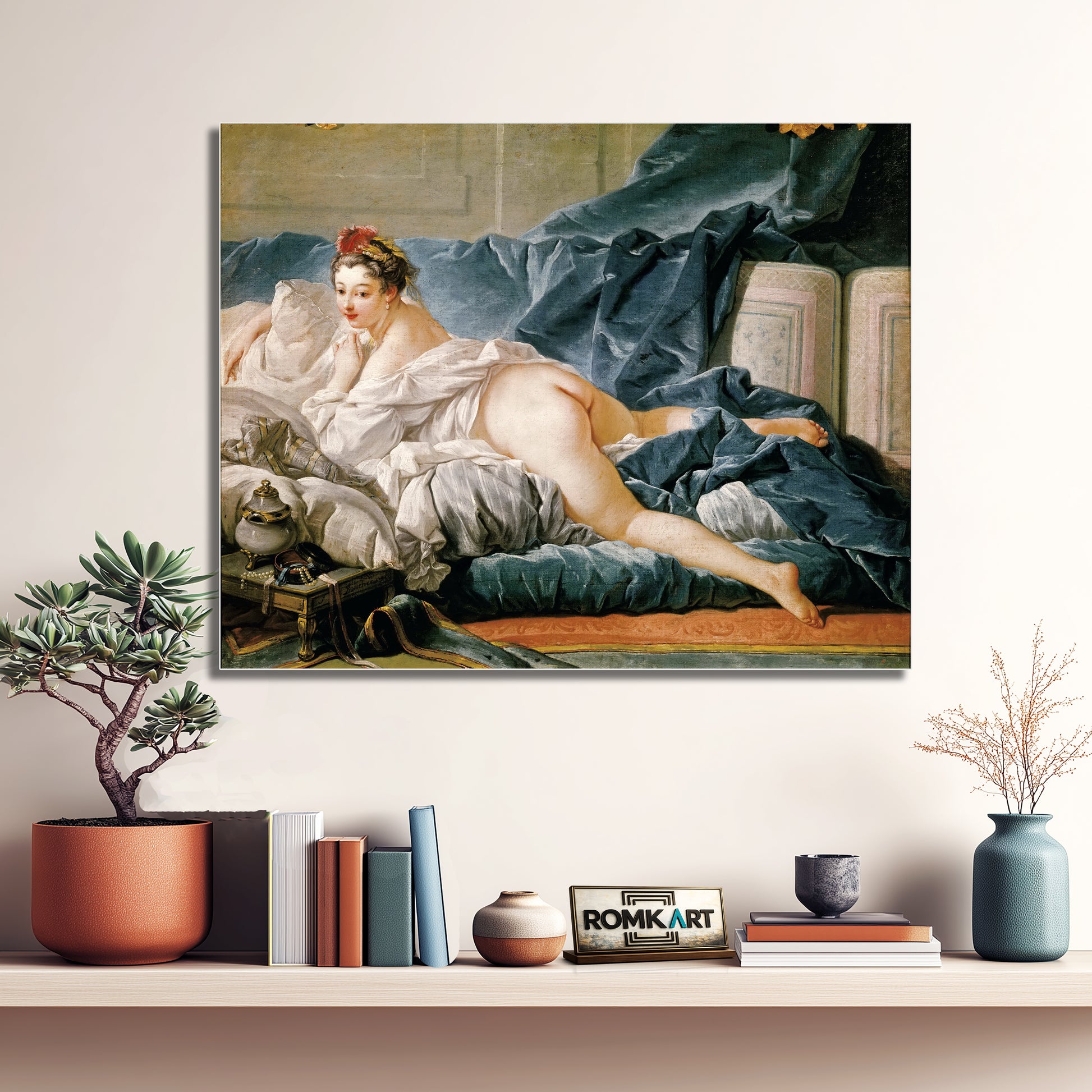 Francois Boucher Odalisque 1742-45 – Reproduction