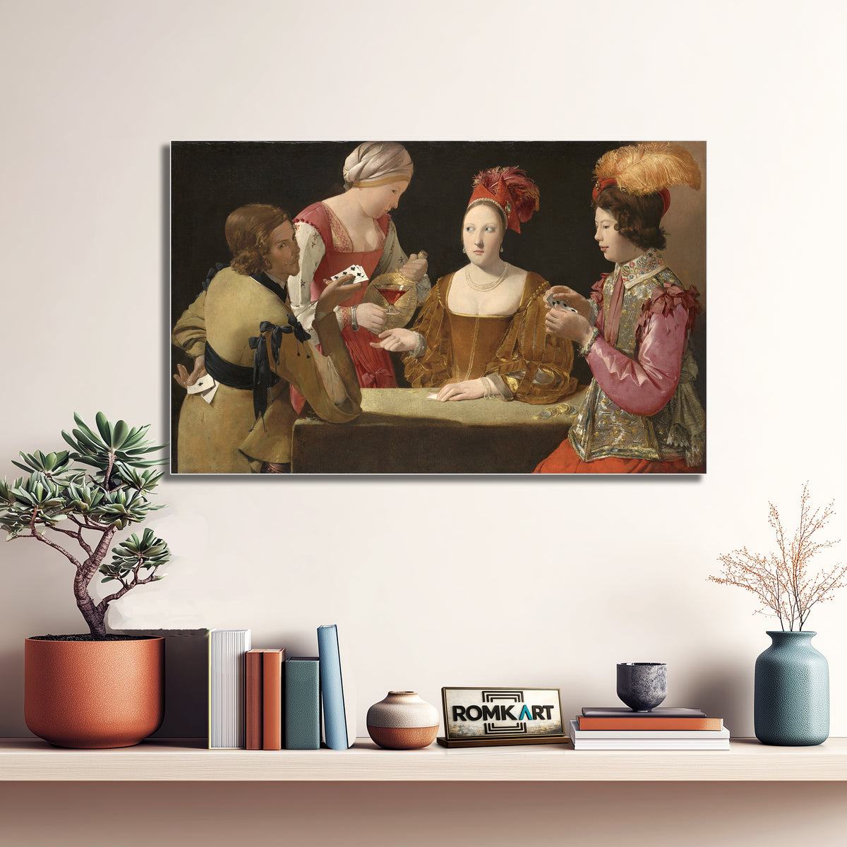 Georges De La Tour The Cheat With The Ace Of Clubs – Reproduction