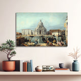 Canaletto Venice The Church Of Santa Maria Della Salute Venice – Reproduction