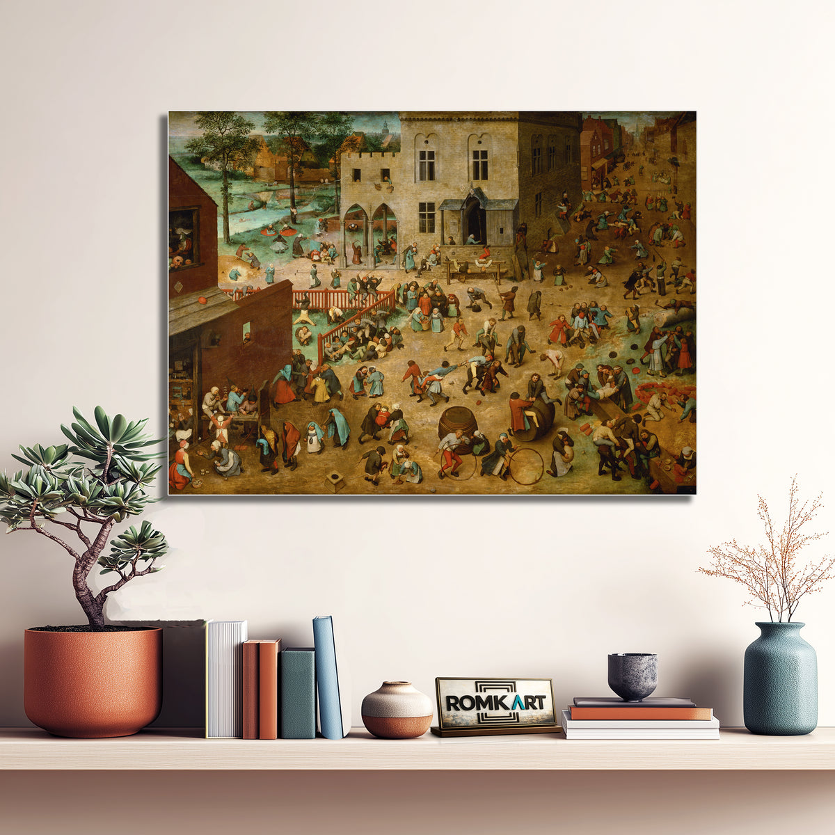 Pieter Bruegel The Elder Childrens Games 1560 – Reproduction
