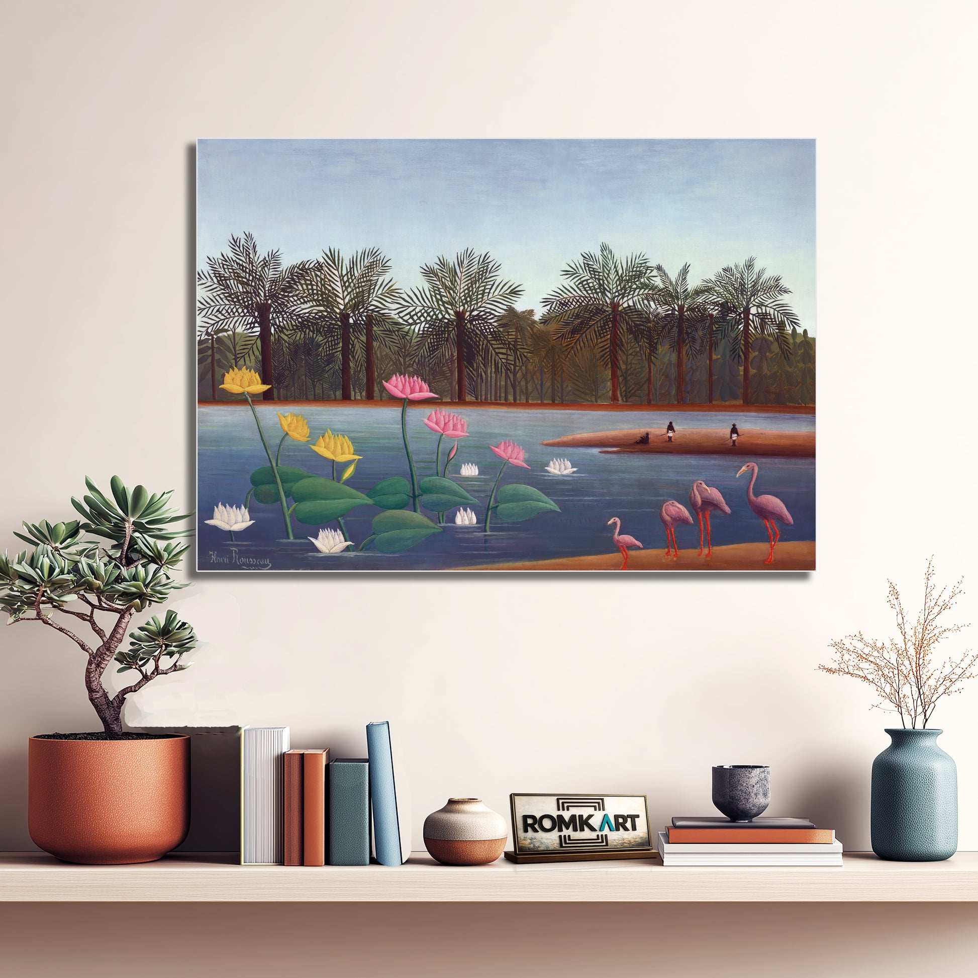 Henri Rousseau Flamingos 1907 – Reproduction
