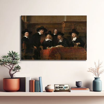 Rembrandt The Syndics 1662 – Reproduction