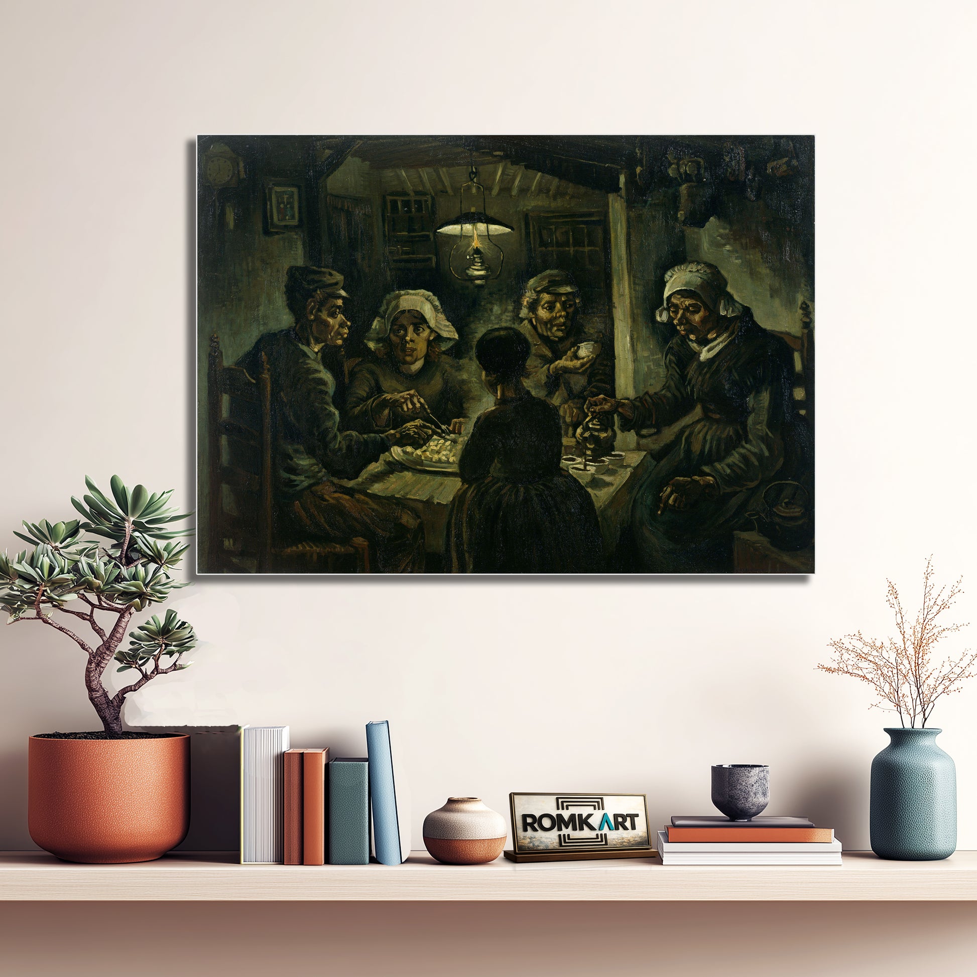Vincent Van Gogh The Potato Eaters 1885 – Reproduction
